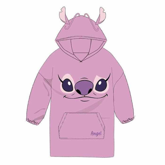 adult angel stitch disney oversized sweatshirt robe