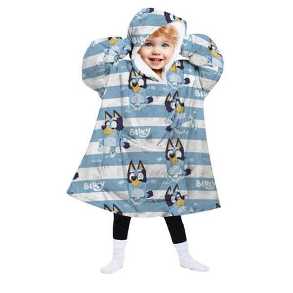 Bluey children's oversized sweatshirt robe