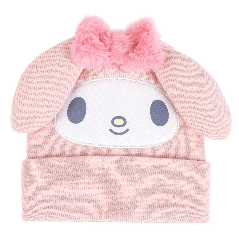 my melody hello kitty hat