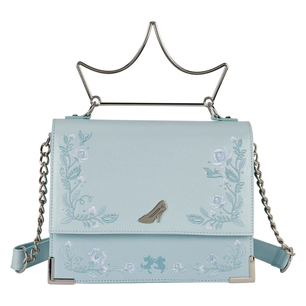 loungefly disney princess cinderella crossbody bag