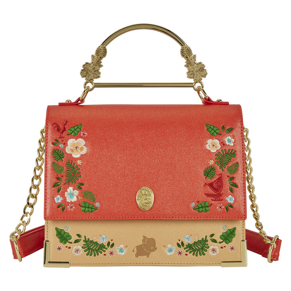 vaiana disney princesses loungefly shoulder bag