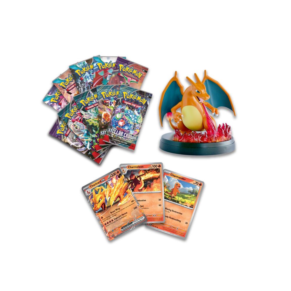Étui pour carte Pokémon Charizard (espagnol)