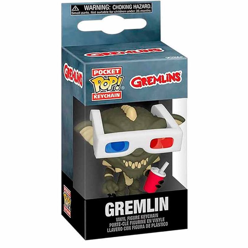 Llavero de bolsillo de Gremlins: Gremlin con gafas 3D