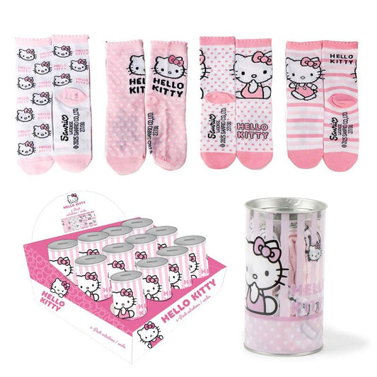 hello kitty 4 pairs socks piggy bank