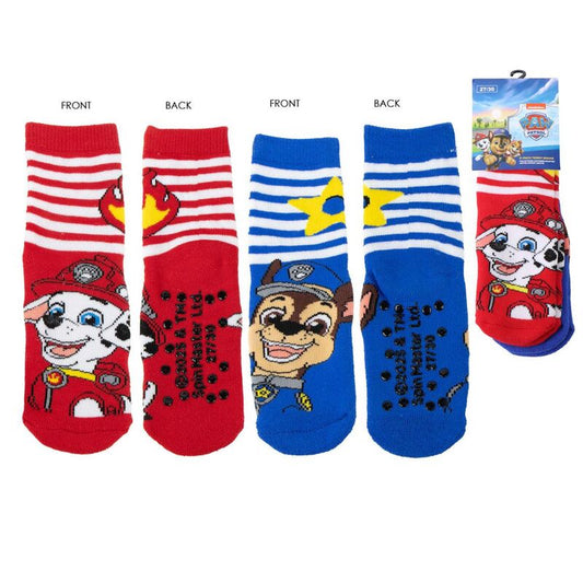 paw patrol non slip socks  assorted