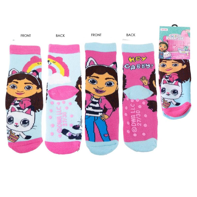 gabby's dollhouse non slip socks assorted