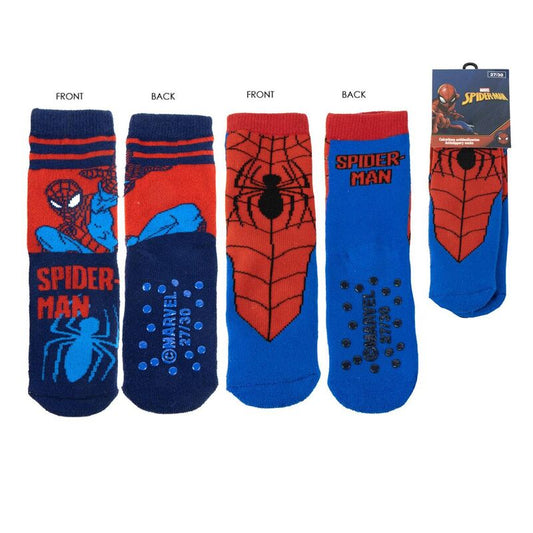 spiderman marvel non slip socks assortment
