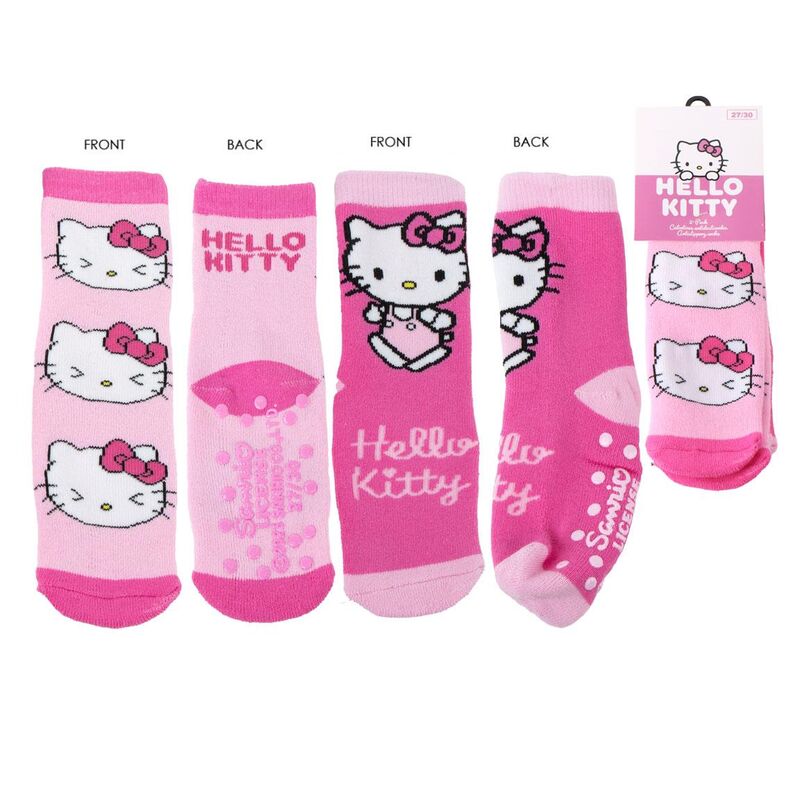 hello kitty non slip socks assorted