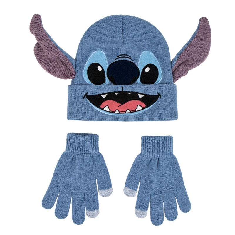 Stitch Disney Hat and Gloves Set