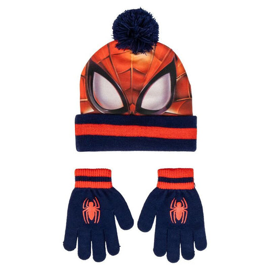 Ensemble chapeau et gants Marvel Spiderman