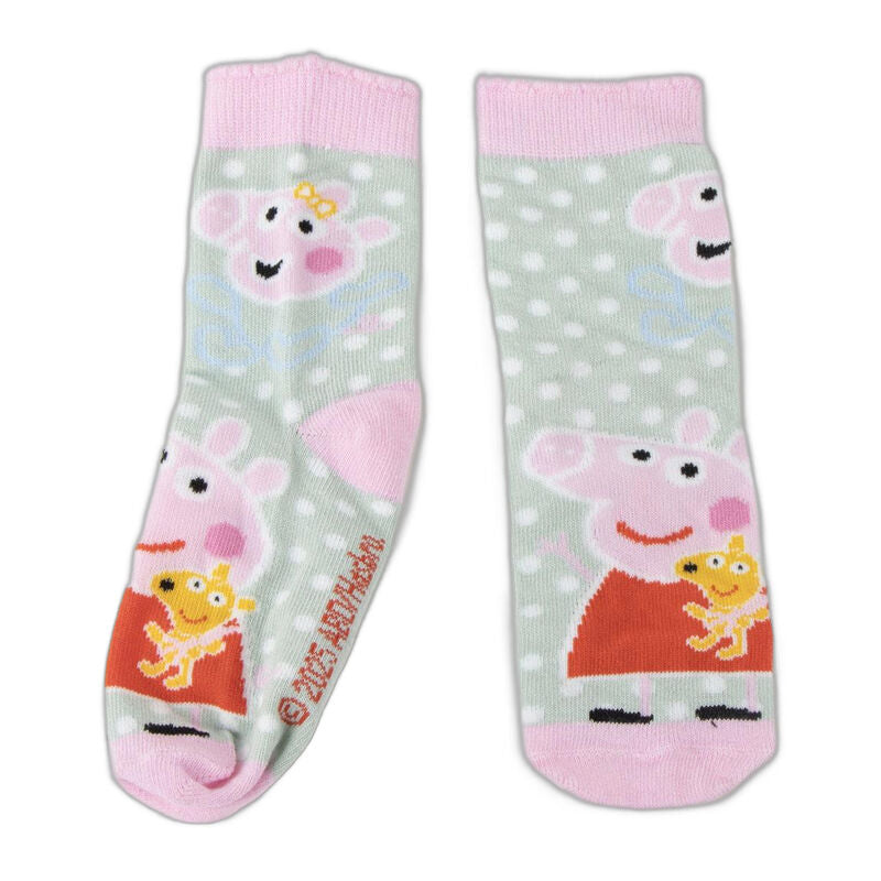 Skarbonka Peppa Pig 4 pary skarpetek