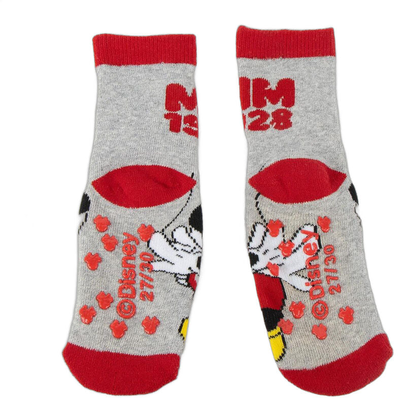 Meias antiderrapantes sortidas da Minnie Mouse da Disney