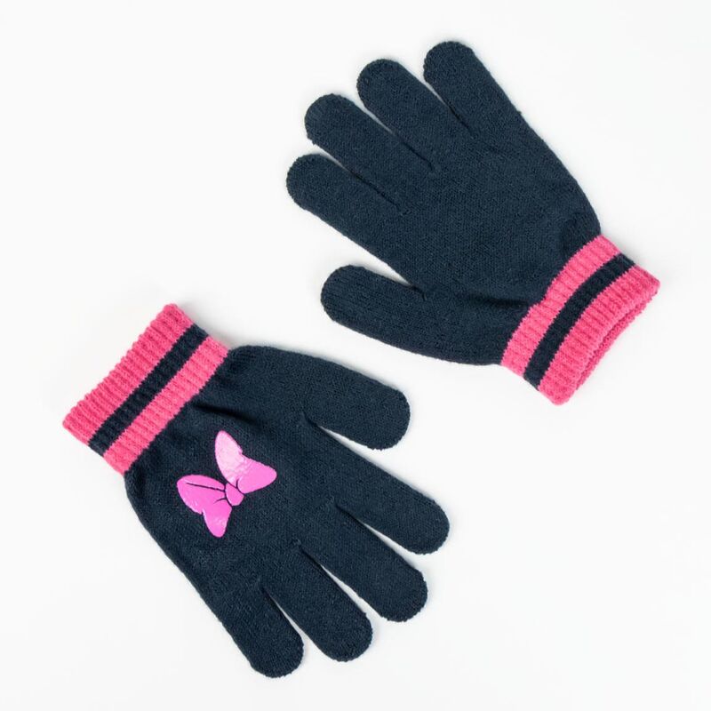 Disney Minnie Mouse hat and gloves set