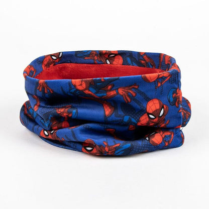 Spiderman Marvel hat, gloves, and neck warmer set
