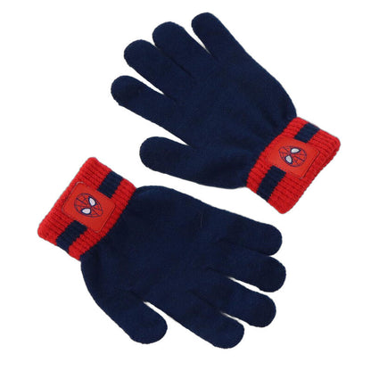 Set composto da cappello guanti e sciarpa di Spiderman della Marvel