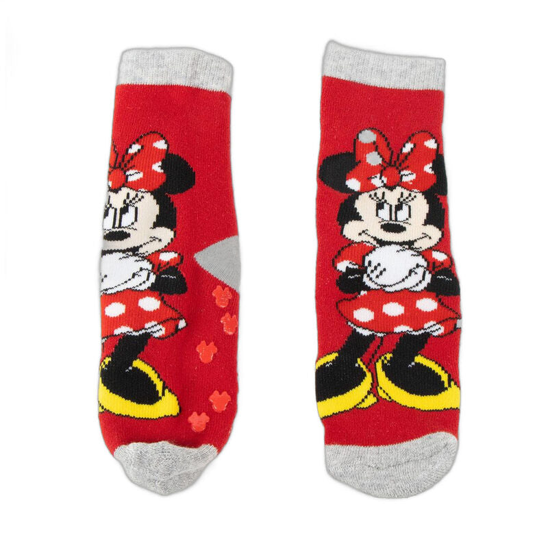 Meias antiderrapantes sortidas da Minnie Mouse da Disney
