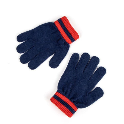 Spiderman Marvel hat, gloves, and neck warmer set