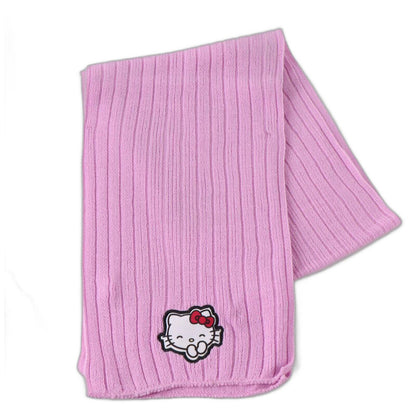 Hello Kitty hat, gloves, and scarf set