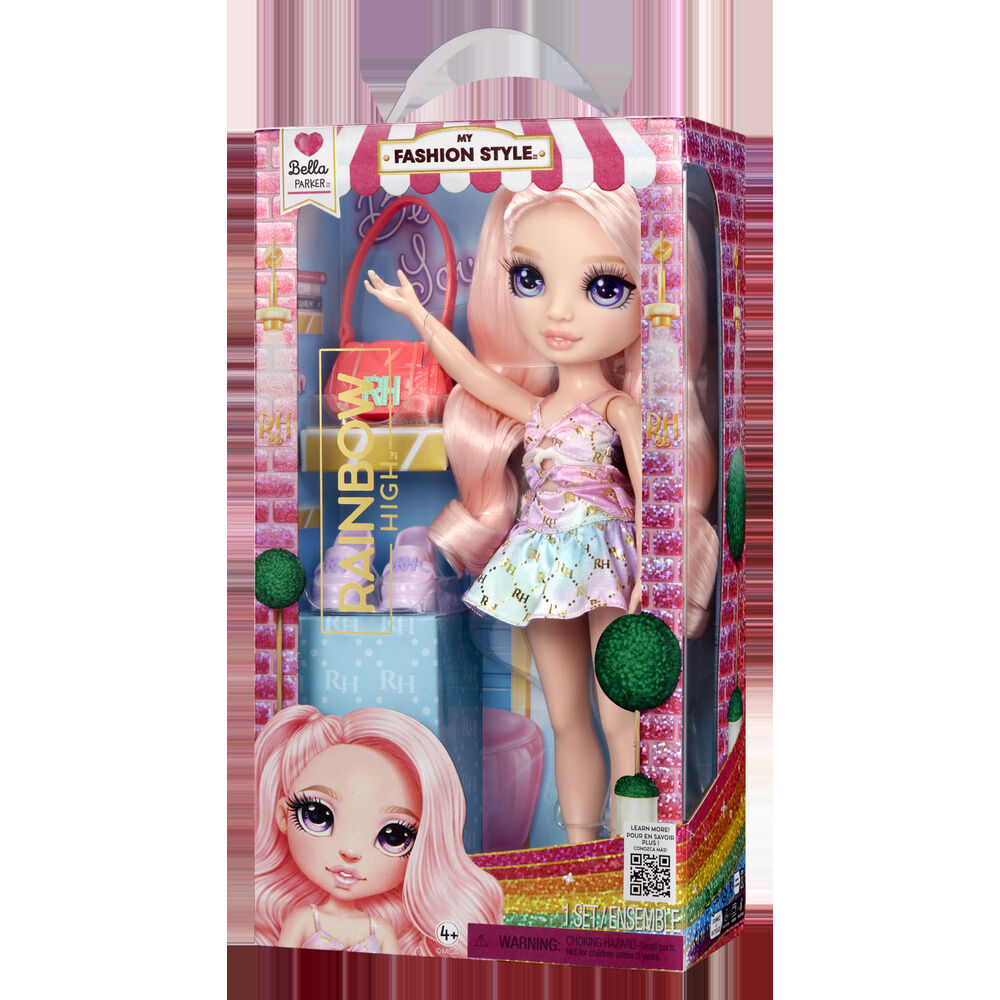bella my fashion style rainbow high doll