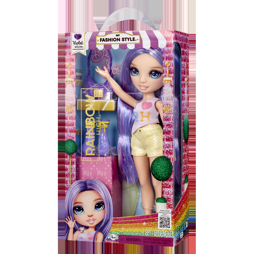 violet my fashion style rainbow high doll