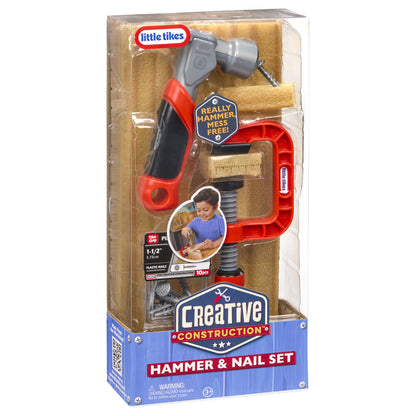 creative construction hammer and nail kit