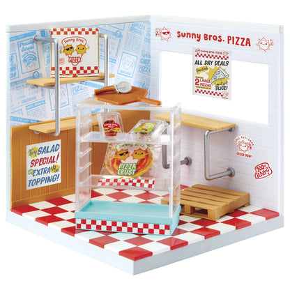 Playset Miniverse Faça Você Mesmo Mini Espaços Pizzaria