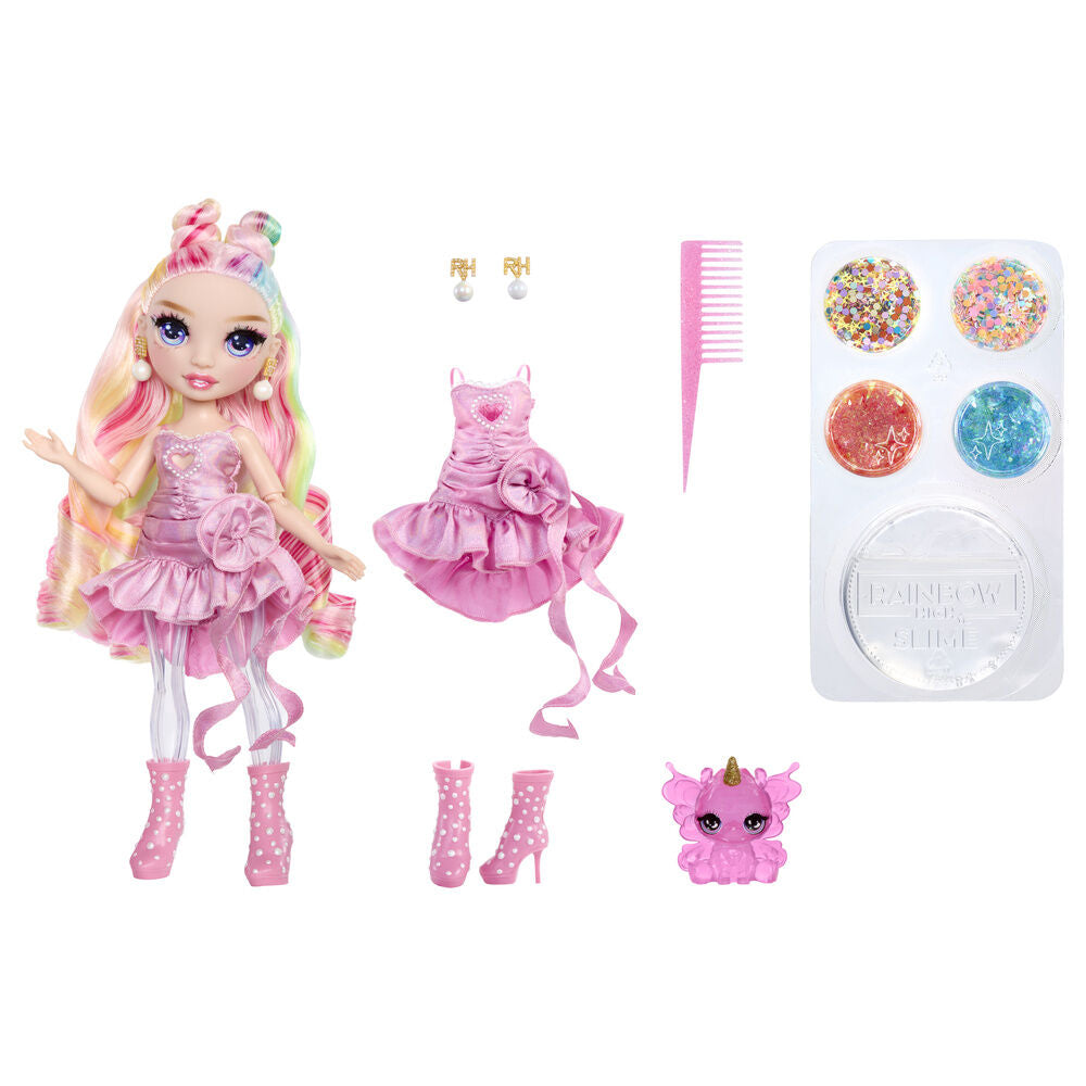 Bella Feature Fantasy Rainbow Shimmers Rainbow High Puppe