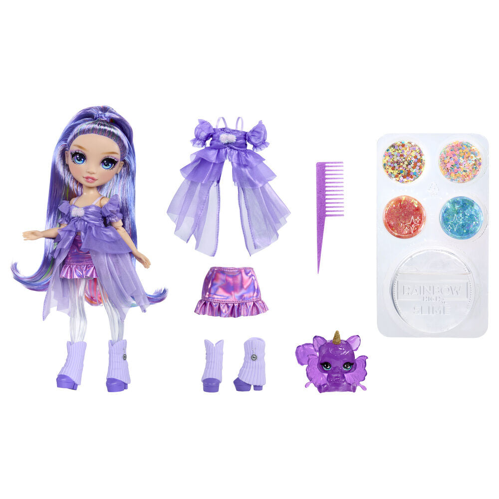 Violet Feature Fantasy Rainbow Shimmers Rainbow High Doll