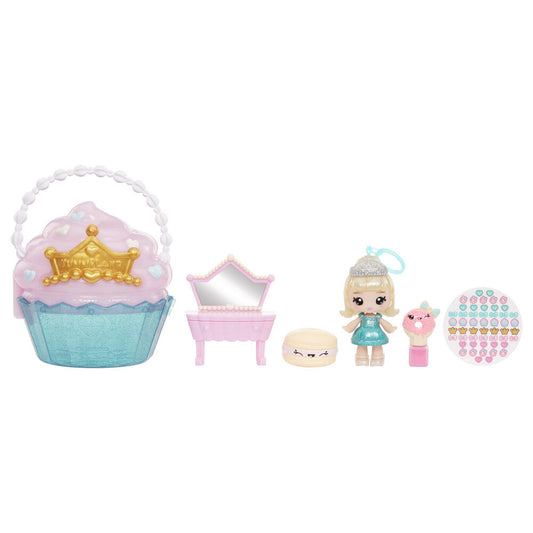 Set de juego de neceser de belleza con forma de cupcake de Yummiland