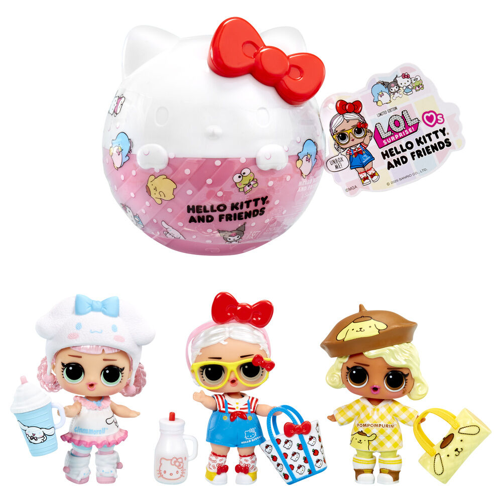 LOL Surprise Loves Hello Kitty & Friends surprise capsule assorted