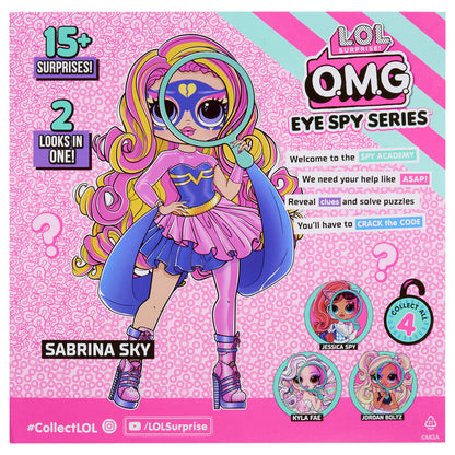 Boneca Super heroína OMG Eye Spy L O L Surprise