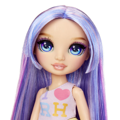 Violeta minha boneca Rainbow High com estilo fashion