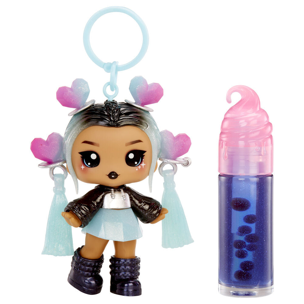 Mini boneca + gloss labial Sortimento de doces raros Yummiland