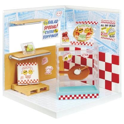 Playset Miniverse Faça Você Mesmo Mini Espaços Pizzaria