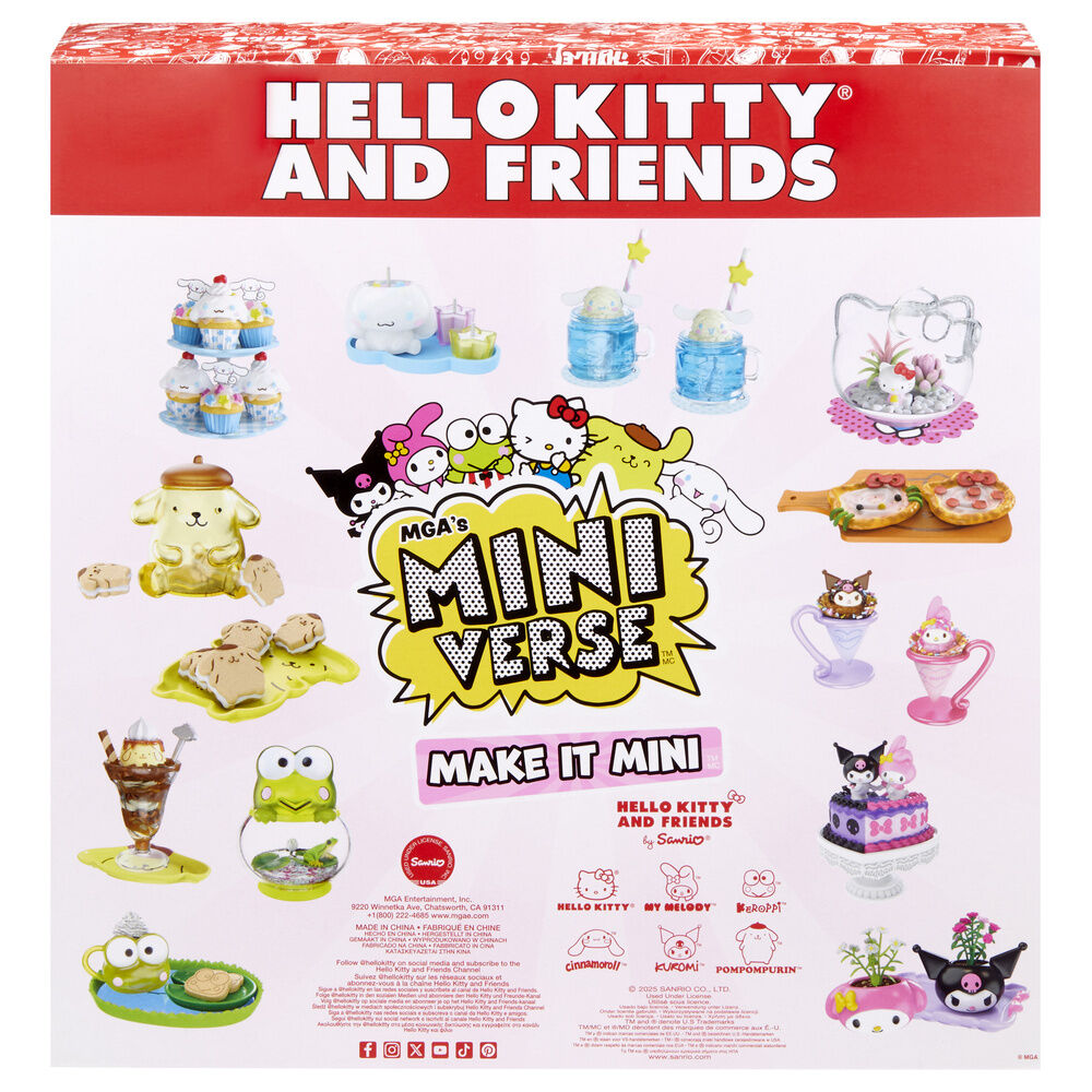 Miniverse Make It Mini Hello Kitty Series 2 Surprise Capsule Assortment