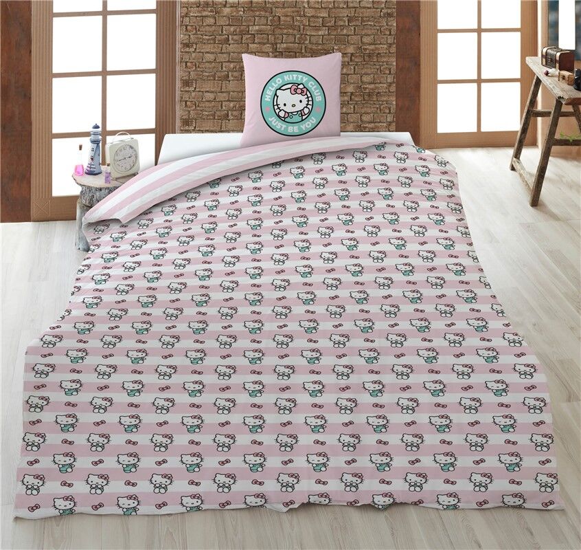 Hello Kitty Bettbezug 90 cm  Baumwollmischgewebe