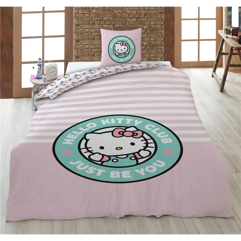 hello kitty duvet cover bed 90cm polycotton
