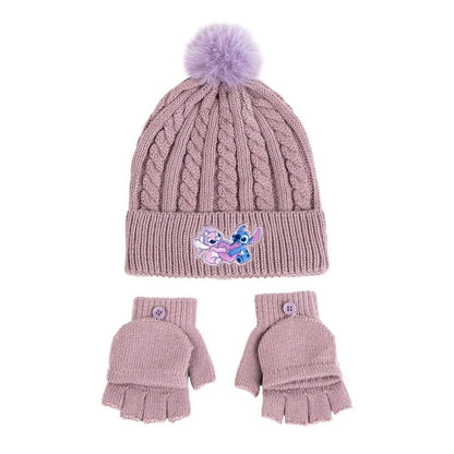 Stitch Disney Hat and Gloves Set