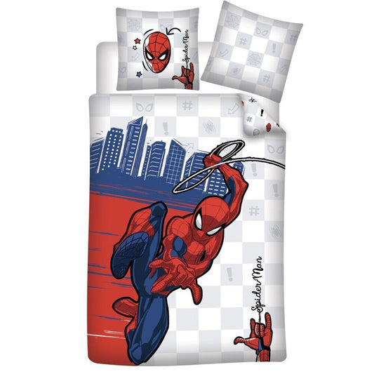 spiderman marvel duvet cover for 90cm bed  cotton
