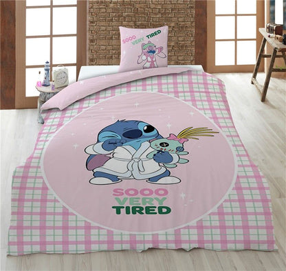 Stitch Disney duvet cover bed 90cm polycotton