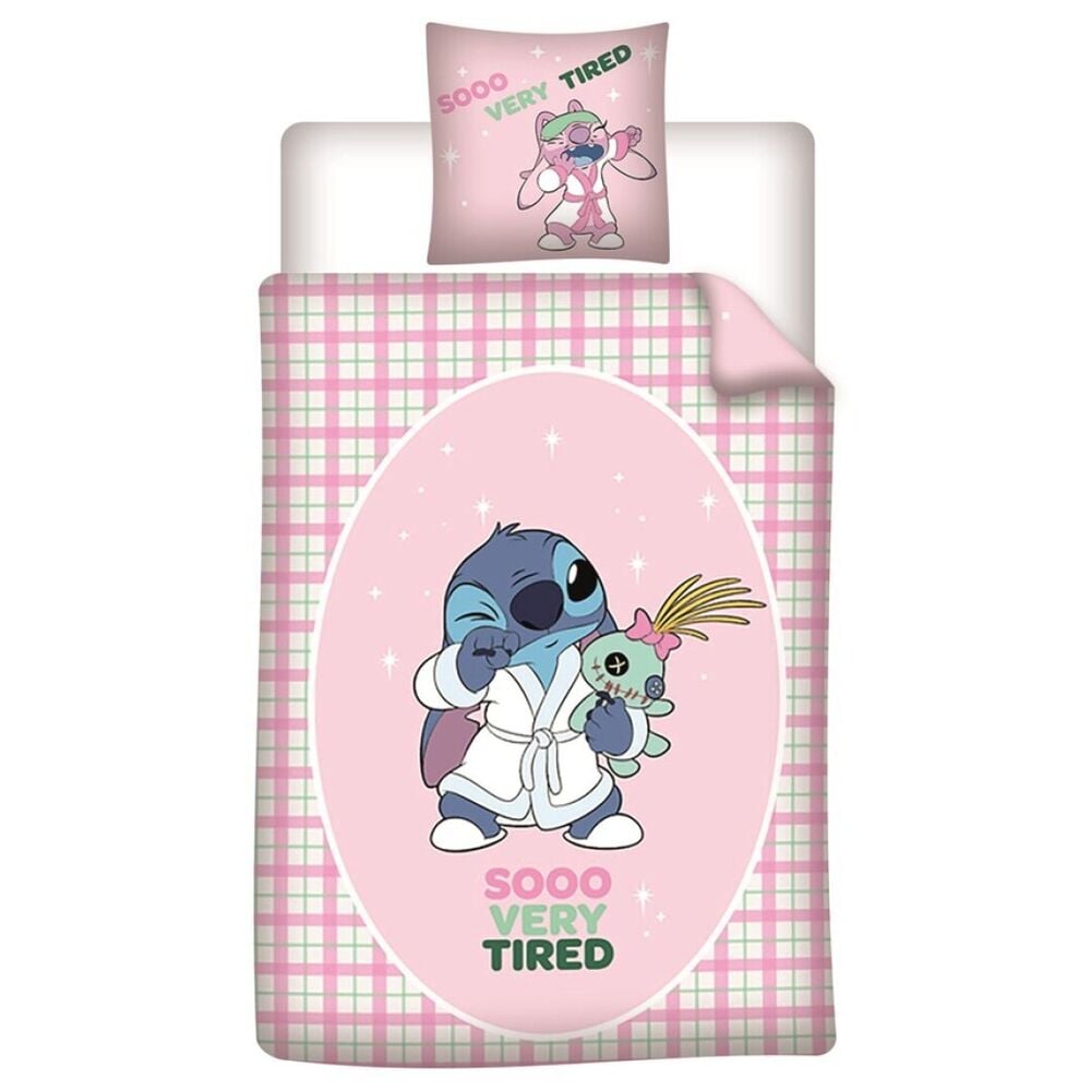 Stitch Disney duvet cover bed 90cm polycotton