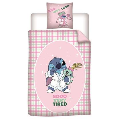 Stitch Disney duvet cover bed 90cm polycotton