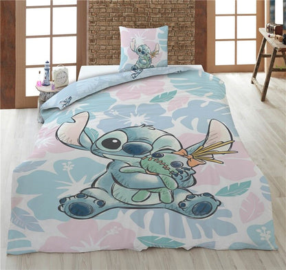 Stitch Disney duvet cover bed 90cm polycotton