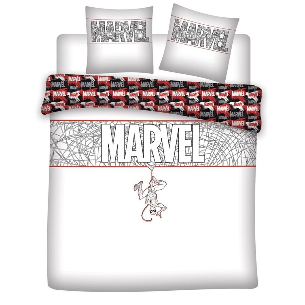 spiderman marvel duvet cover for 135cm bed  cotton
