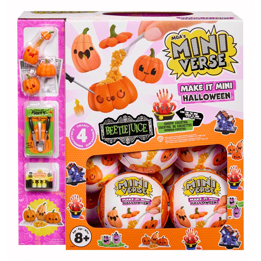 Miniverse Make it Mini Halloween Beetlejuice Surprise Capsule Assortment