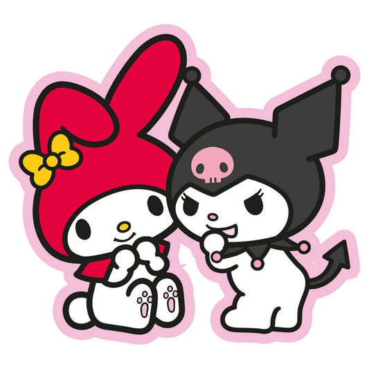 3d cushion my melody & kuromi hello kitty