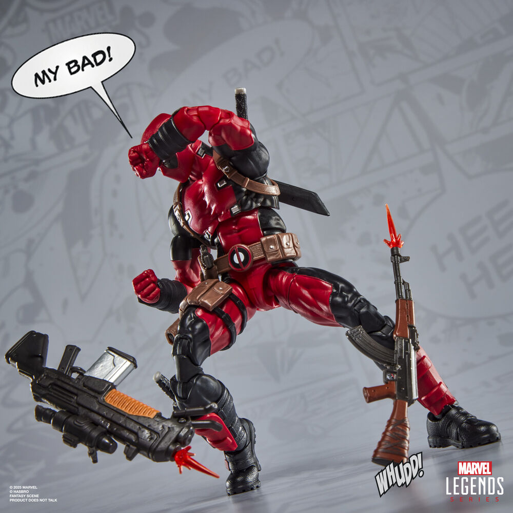Figurka Deadpoola z serii Maximun Marvel Legends 15 cm