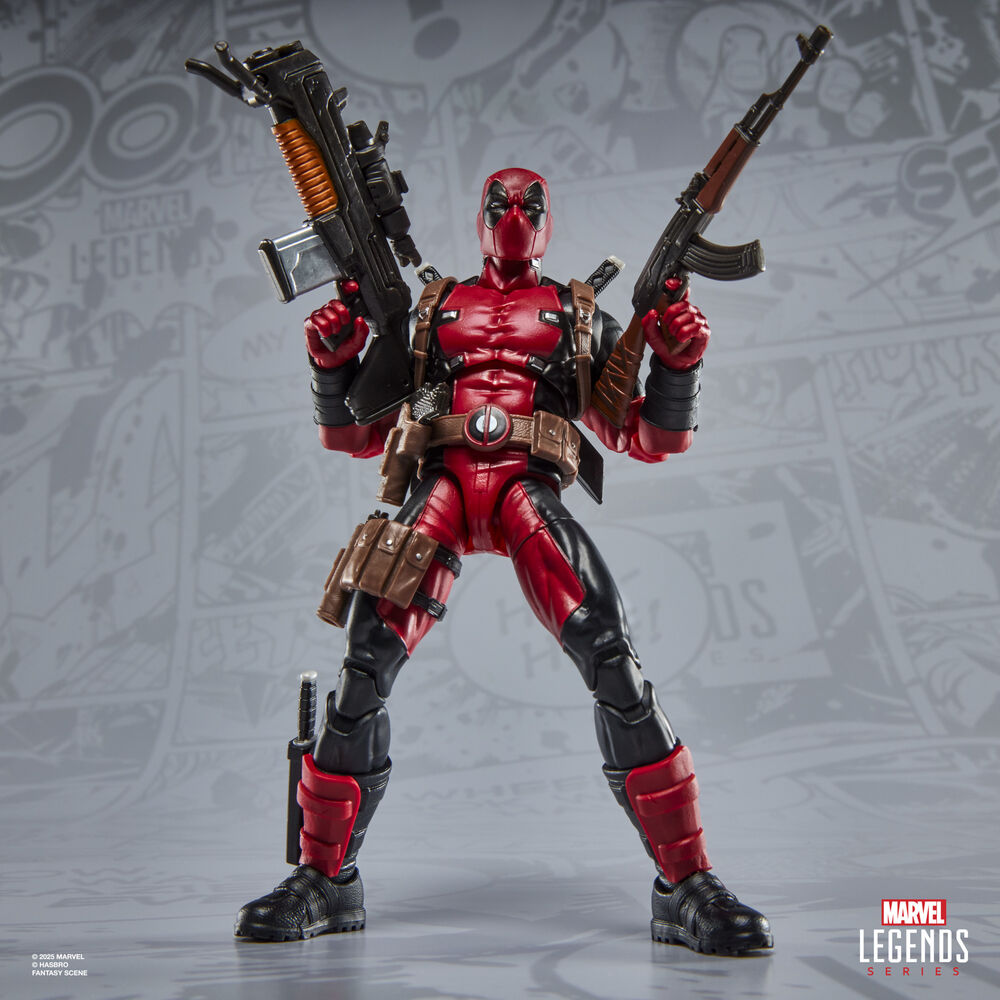 Figurka Deadpoola z serii Maximun Marvel Legends 15 cm