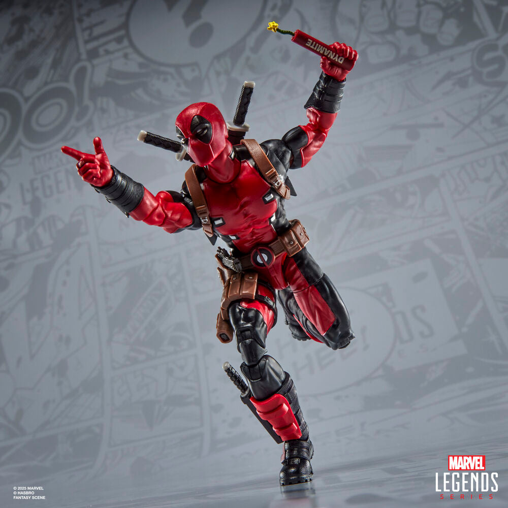 Figurka Deadpoola z serii Maximun Marvel Legends 15 cm
