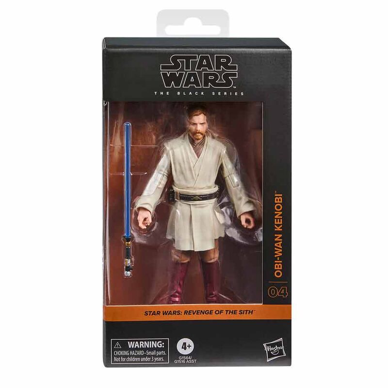Figura de Obi Wan Kenobi de Star Wars: La Venganza de los Sith 15 cm.
